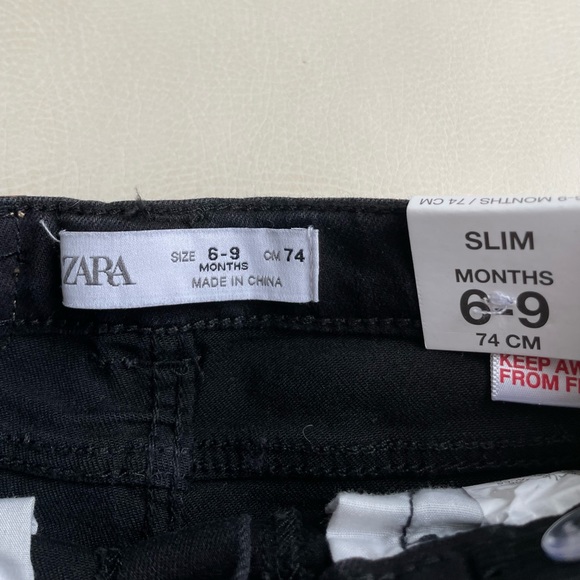 Zara Baby Jeans Size 6-9month - Picture 2 of 7